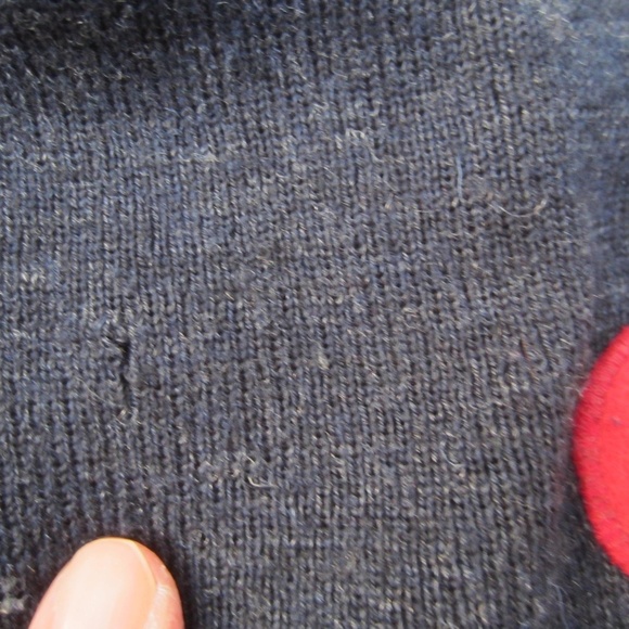 Relwen Sweater Men's XXL Black 100% Merino Wool 1/4 zip Pullover Logo cozy*READ* - Picture 13 of 14